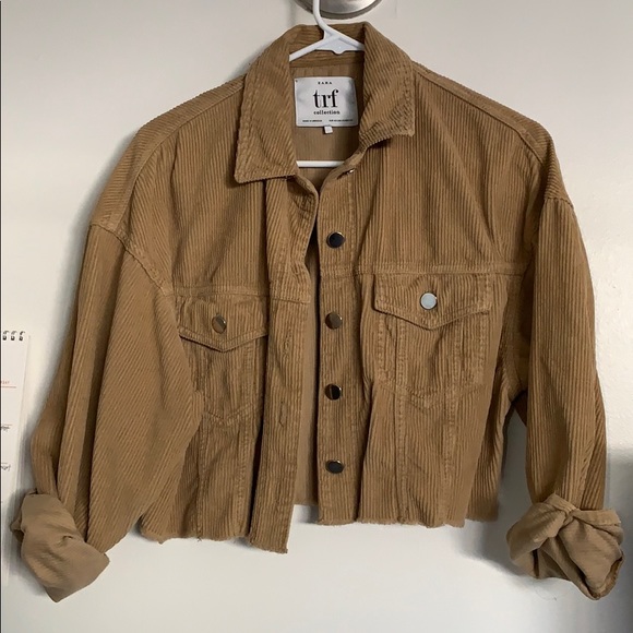 frayed corduroy jacket